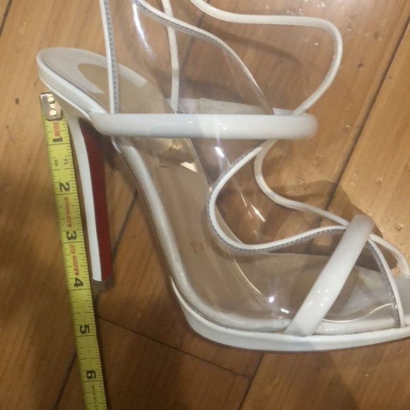 Christian Louboutin Aqua Ronda Heels - Picture 7 of 7